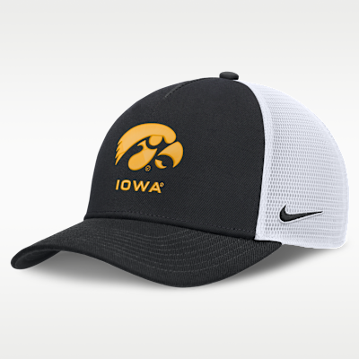 Iowa Sideline Rise Gameday Men's Nike College Trucker Adjustable